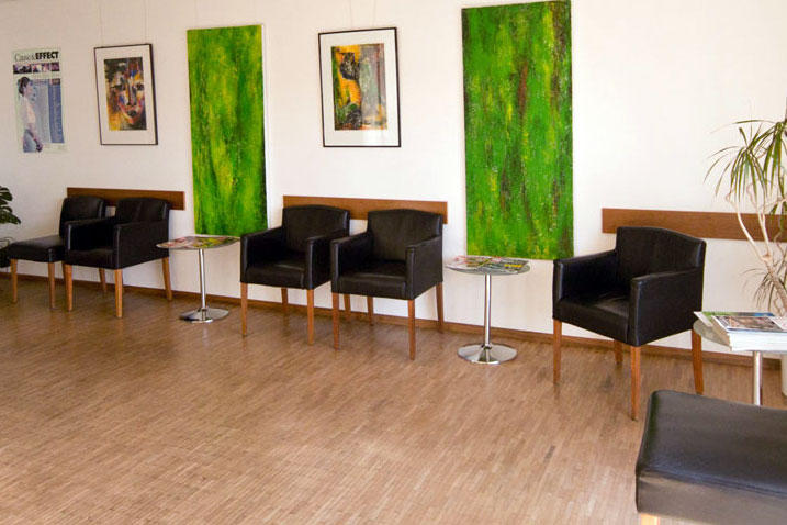 Wartezimmer der Praxis für Chiropraktik in Saarbr&uuml;cken